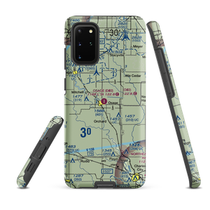 Osage Municipal Airport (D02) VFR Sectional Samsung Phone Case