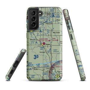 Osage Municipal Airport (D02) VFR Sectional Samsung Phone Case