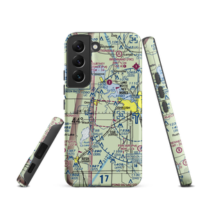 Oshkosh Sky Ranch Airport (2WN8) VFR Sectional Samsung Phone Case