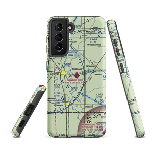 Oswego Municipal Airport (K67) VFR Sectional Samsung Phone Case