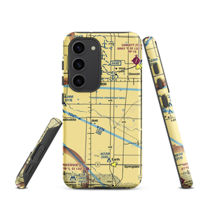 Ott Farms Airport (7TS8) VFR Sectional Samsung Phone Case