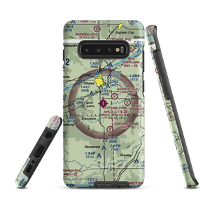 Ottawa Municipal Airport (OWI) VFR Sectional Samsung Phone Case