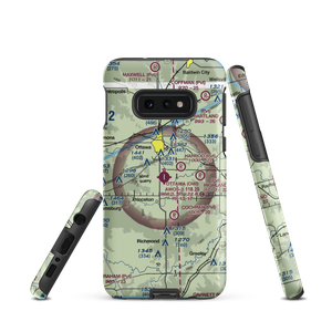 Ottawa Municipal Airport (OWI) VFR Sectional Samsung Phone Case