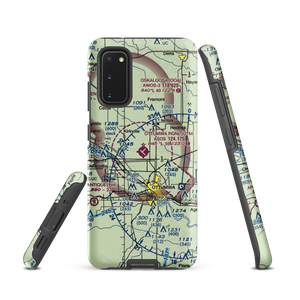 Ottumwa Regional Airport (OTM) VFR Sectional Samsung Phone Case