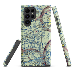 Over the Hill Airport (12SC) VFR Sectional Samsung Phone Case