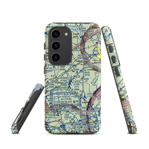 Over the Hill Airport (12SC) VFR Sectional Samsung Phone Case