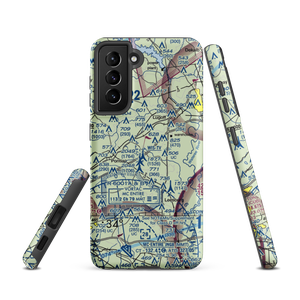 Over the Hill Airport (12SC) VFR Sectional Samsung Phone Case