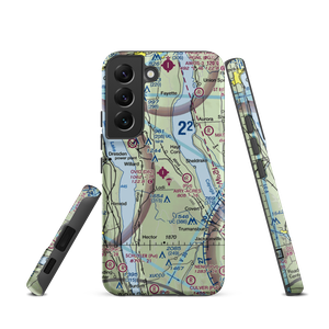 Ovid Airport (D82) VFR Sectional Samsung Phone Case