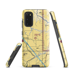 Owen Bros Airport (MT01) VFR Sectional Samsung Phone Case