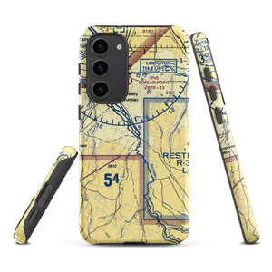 Owen Ranches Inc Airport (ID39) VFR Sectional Samsung Phone Case