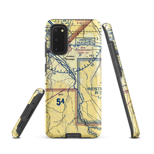 Owen Ranches Inc Airport (ID39) VFR Sectional Samsung Phone Case