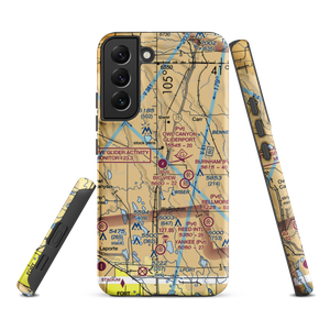 Owl Canyon Gliderport (4CO2) VFR Sectional Samsung Phone Case