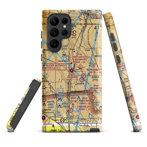 Owl Canyon Gliderport (4CO2) VFR Sectional Samsung Phone Case