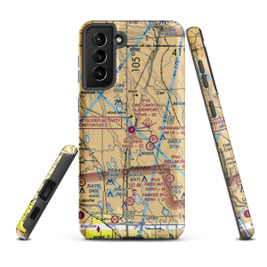 Owl Canyon Gliderport (4CO2) VFR Sectional Samsung Phone Case