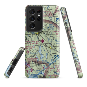 Oxford County Regional Airport (81B) VFR Sectional Samsung Phone Case