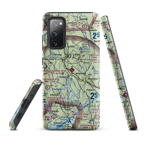 Oxford County Regional Airport (81B) VFR Sectional Samsung Phone Case