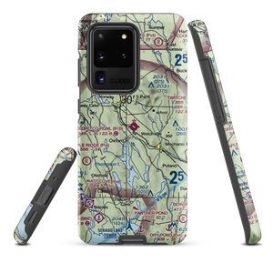 Oxford County Regional Airport (81B) VFR Sectional Samsung Phone Case