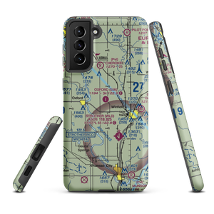 Oxford Municipal Airport (55K) VFR Sectional Samsung Phone Case