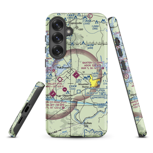 Ozark Regional Airport (BPK) VFR Sectional Samsung Phone Case