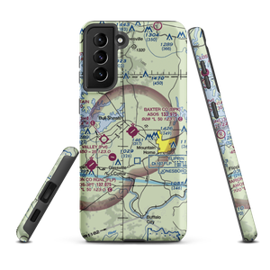 Ozark Regional Airport (BPK) VFR Sectional Samsung Phone Case