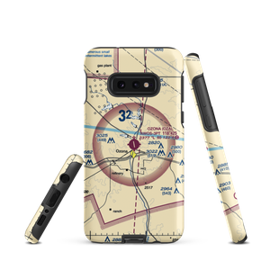 Ozona Municipal Airport (OZA) VFR Sectional Samsung Phone Case