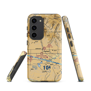 Ozzy's Airport (33ID) VFR Sectional Samsung Phone Case