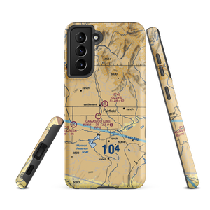 Ozzy's Airport (33ID) VFR Sectional Samsung Phone Case