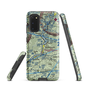 P W Johnson Memorial Airport (75D) VFR Sectional Samsung Phone Case