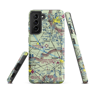 Packer Airport (5E9) VFR Sectional Samsung Phone Case