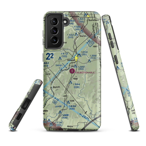 Painting Planes Airport (1PP) VFR Sectional Samsung Phone Case