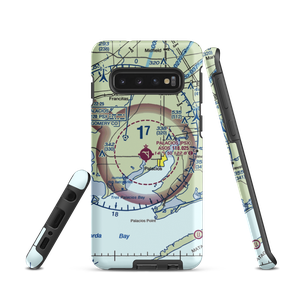 Palacios Municipal Airport (PSX) VFR Sectional Samsung Phone Case