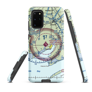 Palacios Municipal Airport (PSX) VFR Sectional Samsung Phone Case