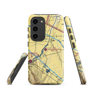 Pale Morning Dun Ranch Airport (9MT0) VFR Sectional Samsung Phone Case