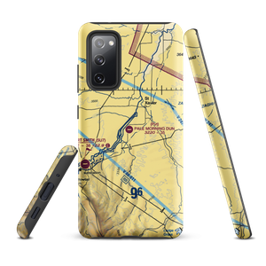 Pale Morning Dun Ranch Airport (9MT0) VFR Sectional Samsung Phone Case