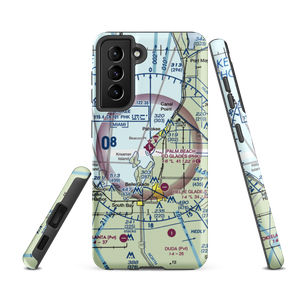 Palm Beach County Glades Airport (PHK) VFR Sectional Samsung Phone Case