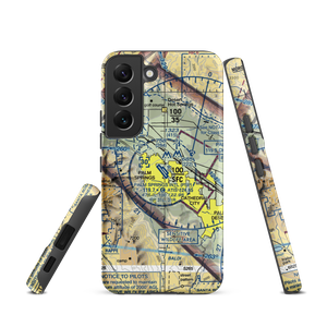 Palm Springs International Airport (PSP) VFR Sectional Samsung Phone Case