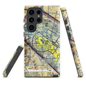 Palm Springs International Airport (PSP) VFR Sectional Samsung Phone Case