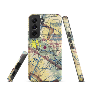 Pangborn Memorial Airport (EAT) VFR Sectional Samsung Phone Case