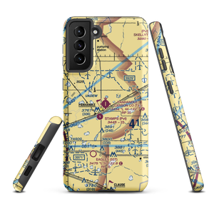 Panhandle Carson County Airport (T45) VFR Sectional Samsung Phone Case