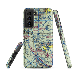 Panther Creek Airport (17GA) VFR Sectional Samsung Phone Case