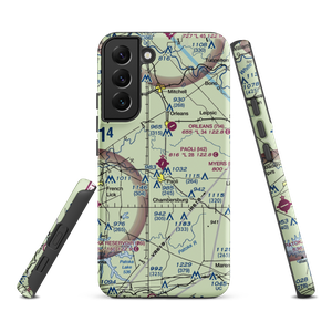 Paoli Municipal Airport (I42) VFR Sectional Samsung Phone Case