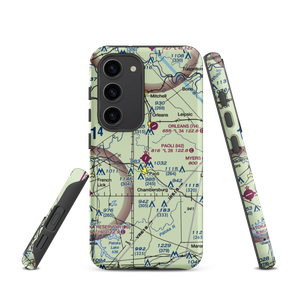 Paoli Municipal Airport (I42) VFR Sectional Samsung Phone Case