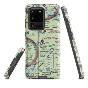 Paoli Municipal Airport (I42) VFR Sectional Samsung Phone Case