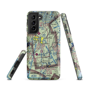 Papp Airpark (16NY) VFR Sectional Samsung Phone Case