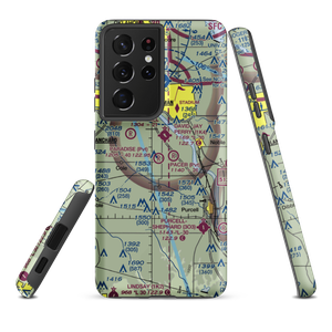 Paradise Air Haven Airport (39OK) VFR Sectional Samsung Phone Case