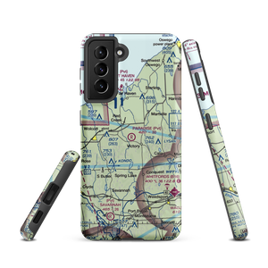 Paradise Airport (NY42) VFR Sectional Samsung Phone Case