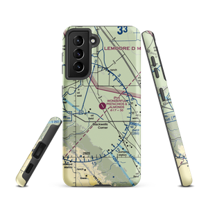 Paramount Farms Airport (2CN4) VFR Sectional Samsung Phone Case