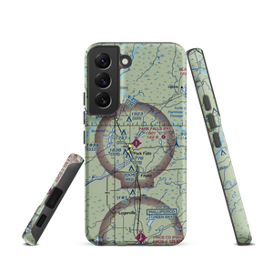 Park Falls Municipal Airport (PKF) VFR Sectional Samsung Phone Case