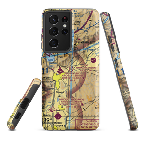 Parker Carson Airport (2Q5) VFR Sectional Samsung Phone Case