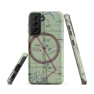 Parkston Municipal Airport (8V3) VFR Sectional Samsung Phone Case